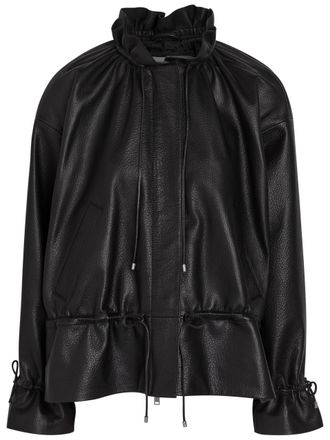 3.1 Phillip Lim Leather Jacket - Black - S (UK8-10 / S)