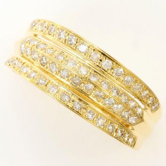 C&A Yellow Gold Yellow Gold (18K) Band Ring (Pre-Owned)