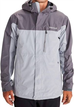 Marmot Mens Southridge Jacket In Sleet/steel Onyx