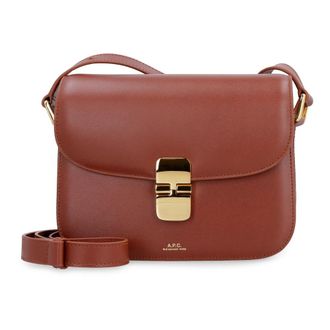 A.P.C. Cross Body Bags, female, Brown, Size: ONE SIZE Grace Small Bag