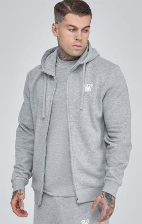 Siksilk Trainingskapuzenpullover