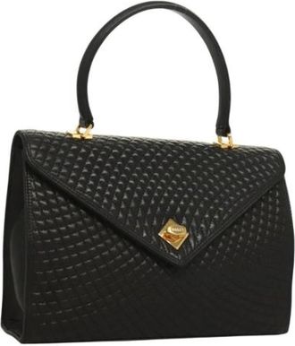 Bally Tweedehands leren handtassen - Dames - Vintage Handtas - Zwart - ONE Size - Leer - Vintage