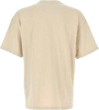 Represent Mens Sand Cotton Thoroughbred T-Shirt Vintagewhite T-shirts And Polos