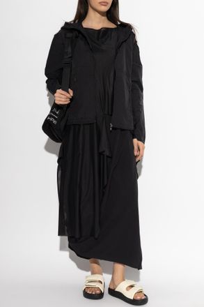 Yohji Yamamoto Hooded Jacket, Womens, Black