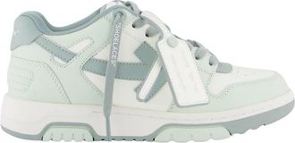 Off-white Out Of Office Sneakers - Dames - Sneakers - Groen - 37 EU - Leer - Schoenen