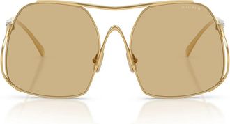 Miu Miu Sunglasses Mua55 S 5 Ak10 R Gold/Yellow Women