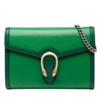 Gucci Pre-owned Mini Bags, female, Green, Size: ONE SIZE Pre-owned Dionysus Mini Bag