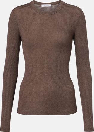 Max Mara Ribbed-knit T-shirt