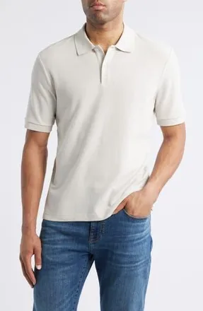 Nordstrom Pima Cotton Piqu&eacute; Polo in Grey Moonbeam at Nordstrom Rack, Size Xxx-Large