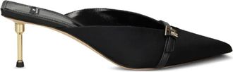 Elisabetta Franchi Muiltjes met puntige neus - Zwart