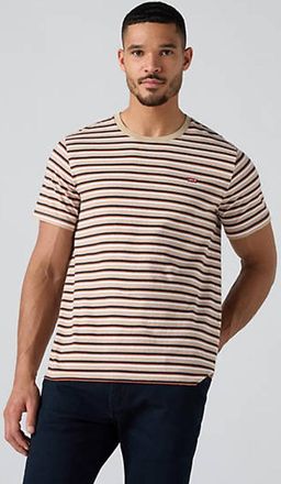 Levi's T-shirt Housemark Original - Uomo - 2XL - Marrone / Whitaker Phantom/White Pepper/Mango/White/Grey