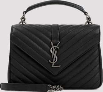 Saint Laurent Black Matelass Shoulder Bag