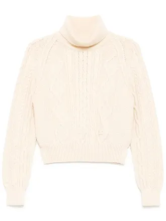 Chanel 1996 roll-neck jumper - women - Wool - 42 - White
