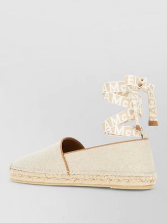 Stella McCartney gaia canvas espadrilles espadrille sole design