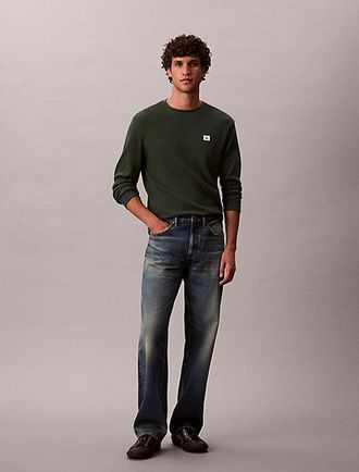 Calvin Klein Long Sleeve Waffle T-shirt