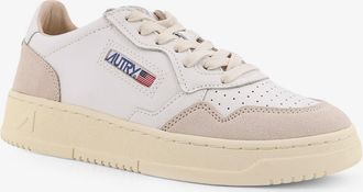 Autry Womens Sneakers Medalist Low White Leather Trainers