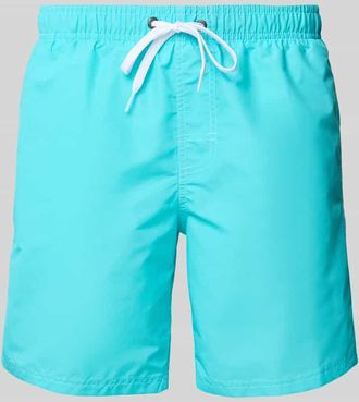 Sundek Badehose mit elastischem Bund in Aqua, Größe XL
