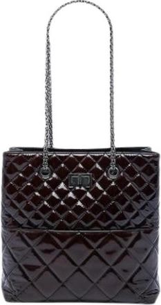 Chanel Pre-owned Tote Bag - Dames - Vintage Shopper - Bruin - ONE Size - Leer - Vintage
