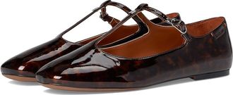 Franco Sarto Marylee Womens Flat Shoes Brown Patent : 6.5 M, Faux Leather