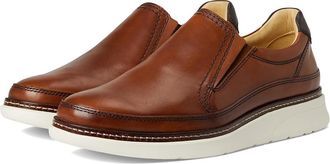 Samuel Hubbard Rafael Slip-On Mens Shoes Tan Leather : 8.5 D - Medium