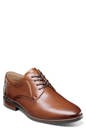 Nunn Bush Wedgewood Plain Toe Derby in Cognac at Nordstrom Rack, Size 10.5