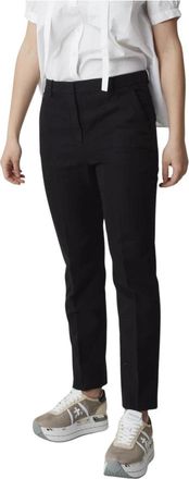 Aspesi Stijlvolle Herenbroek - Dames - Slim Fit Broeken - Zwart - S - Broeken