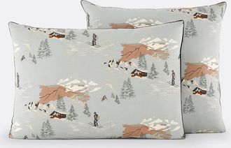 La Redoute Interieurs Kussensloop in perkalkatoen, Orvaz