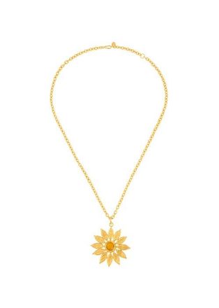 Sylvia Toledano Sunflower Necklace in Yellow at Nordstrom