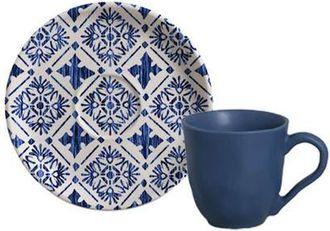 Porto Brasil Coffee Cup & Saucer - Set of 6 in Maya at Nordstrom