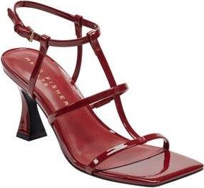 Marc Fisher Dennie Ankle Strap Sandal in Dark Red at Nordstrom Rack, Size 6.5