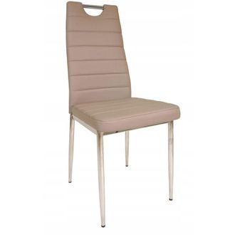 OEM Silla De Comedor Beige, Cuero Sint&eacute;tico Furnitex, Con Asa