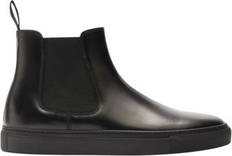 Scarosso Tommaso Chelsea Boots - Heren - Chelseaboots - Zwart - 44 EU - Leer - Schoenen