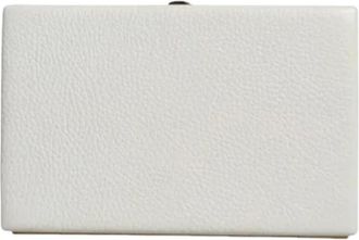 Dolce & Gabbana Pre-owned Clutches, female, White, Size: ONE SIZE Pre-owned Leather clutches