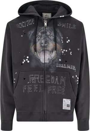 Miharayasuhiro Logo Zip Sweatshirt