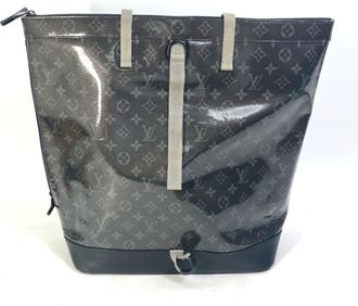 Louis Vuitton Black Monogram Eclipse Monogram Eclipse Backpack Handbag Tote Bag (Pre-Owned)