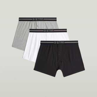 G-Star Button Boxershort Set van 3 - Meerkleurig - Heren