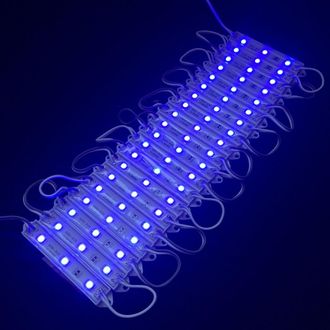 Trade Shop Trade Shop Traesio - Trade Shop - M&oacute;dulo 20 Piezas 3 Led Smd 5050 5630 Fred Caldo Blu Rosso Verde Rgb Ip65 - Smd 5630