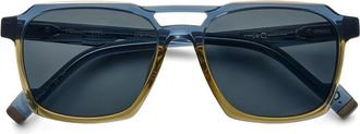 Etnia Barcelona Fermin Polarized PTYW Mens Sunglasses Blue Size 56