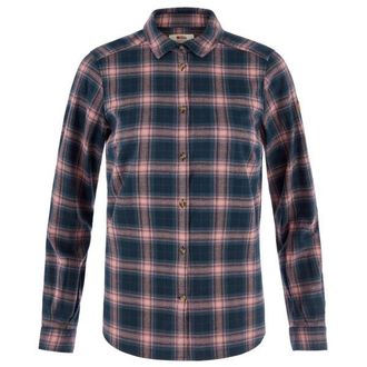 Fj&auml;llr&auml;ven &Ouml;vik Classic Flannel Shirt Hemd f&uuml;r Damen | blau