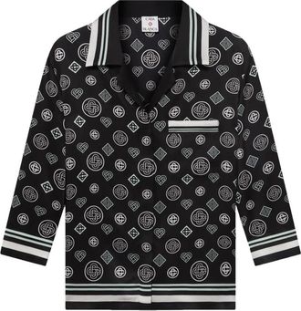 Casablanca Monogram Pyjama-Hemd