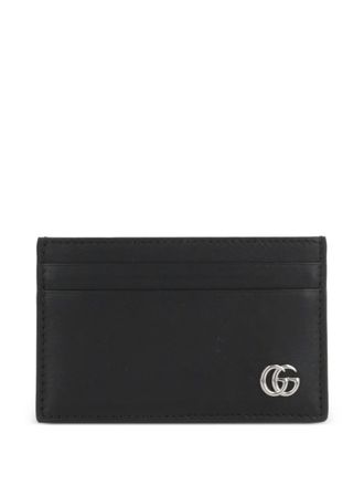 Gucci Double G logo cardholder - men - CALFSKIN - One Size - Black