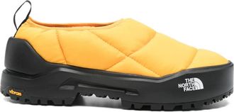 The North Face logo-print sneakers - men - Recycled Polyester/Recycled Polyester/Polyethylene Terephthalate (PET)/Rubber - 12 - Yellow