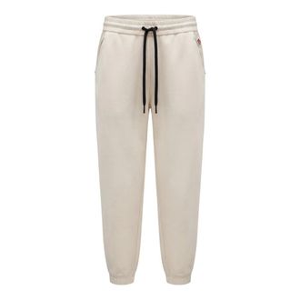 Moncler Polartec Track Pants - Dames - Sweatpants - Beige - M - Broeken