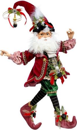 Mark Roberts North Pole Coal Stocking Elf, Medium in Burgundy at Nordstrom