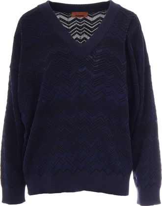 Missoni Zig Zag Wool-Blend Sweater