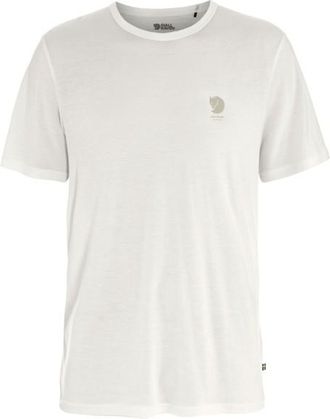 Fj&auml;llr&auml;ven High Coast S/S T-Shirt f&uuml;r Herren | wei&szlig;