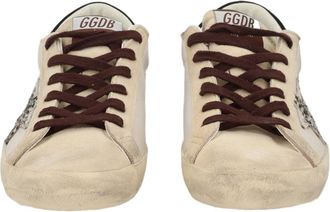 Golden Goose Super-Star Vintage-Inspired Distressed Leather Sneakers