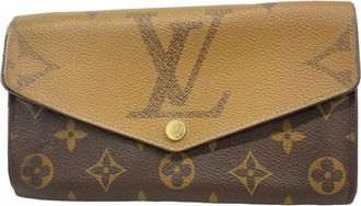 Louis Vuitton Brown Long Wallet (Bi-Fold) (Pre-Owned)