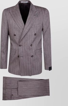 Tagliatore bruce mens double breasted suit jacket