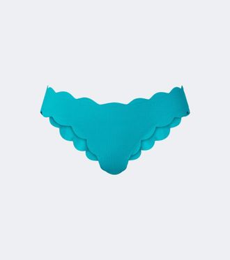 Marysia Swim Antibes scalloped bikini bottoms